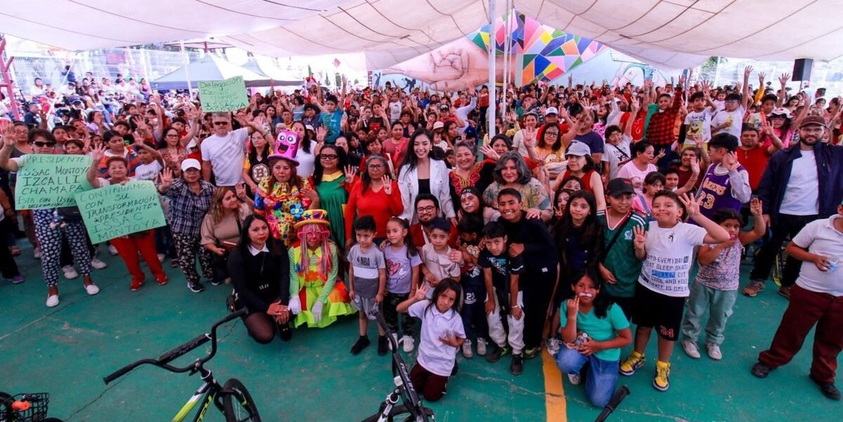 Naucalpan celebra el Día Mundial del Niño con Festival Sonrisas en dos comunidades