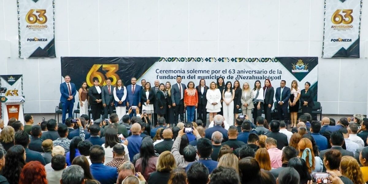 Nezahualcóyotl celebra 63 años con inversión histórica en agua, vías y seguridad
