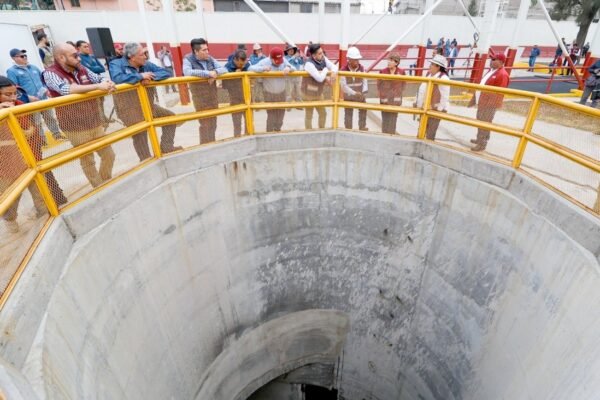 Entregan rehabilitación del cárcamo Vicente Villada en Nezahualcóyotl
