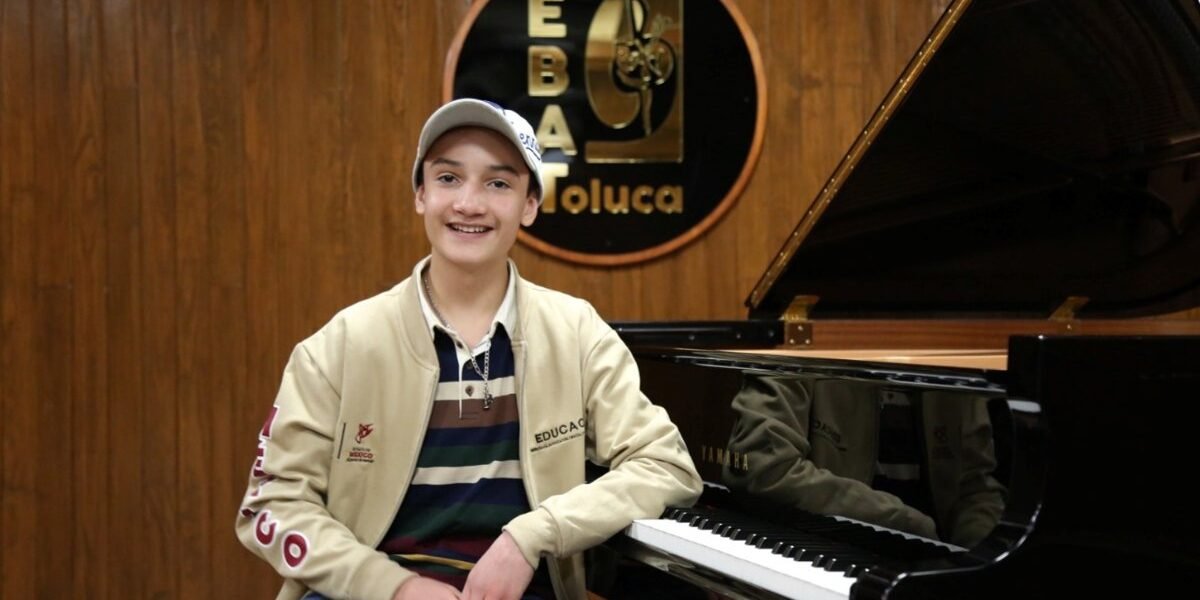 Pianista mexiquense conquista segundo lugar en concurso internacional de Viena