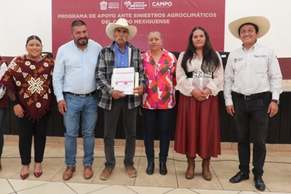 Estado de México aumenta apoyo a agricultores afectados por desastres