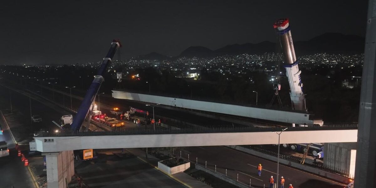 Avanza construcción del Puente La Mexiquense con inversión de 484 millones