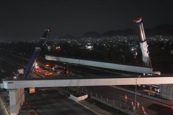 Avanza construcción del Puente La Mexiquense con inversión de 484 millones