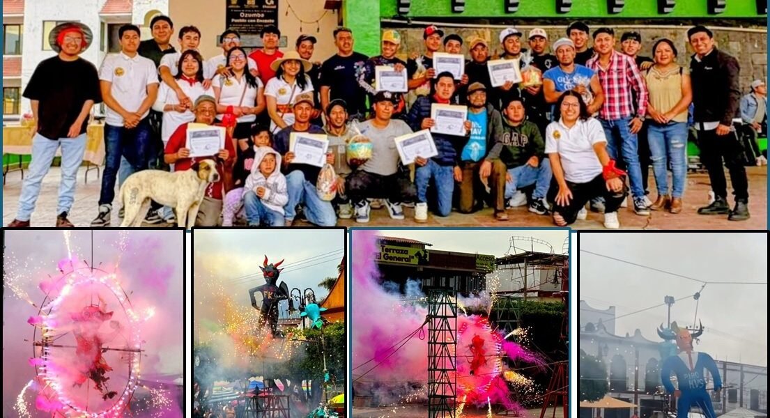 Ozumba quema a Trump en su Festival de Judas Monumentales