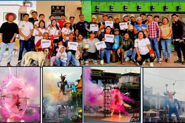 Ozumba quema a Trump en su Festival de Judas Monumentales