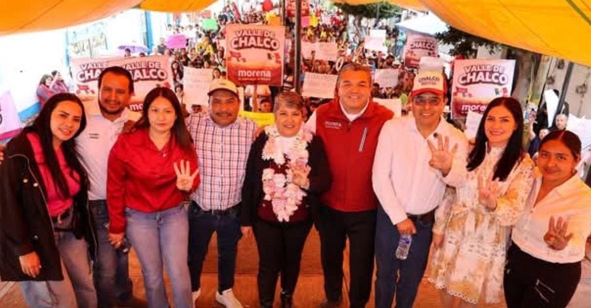 Morenistas realizan jornada en defensa de la soberanía en Ozumba