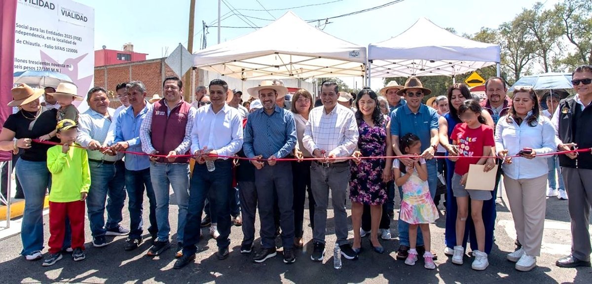 Chiautla invierte 12.3 mdp en rehabilitación de calle Independencia