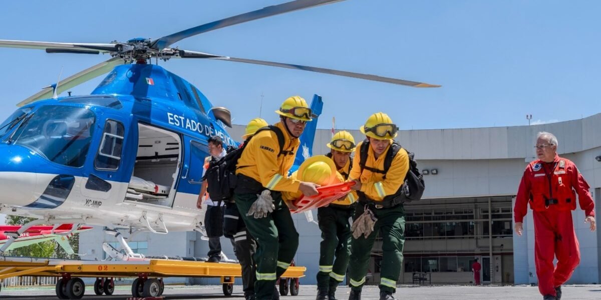 Estado de México capacita a 50 brigadistas en combate de incendios forestales