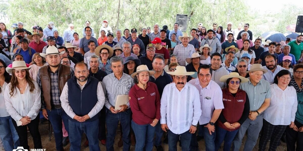 Texcoco recibe apoyos para impulsar producción agrícola con inversión estatal