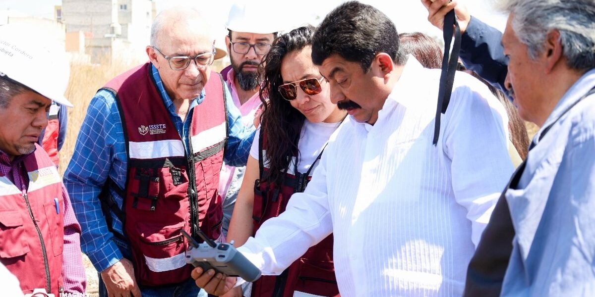 Texcoco formaliza entrega de terreno para nuevo hospital del ISSSTE