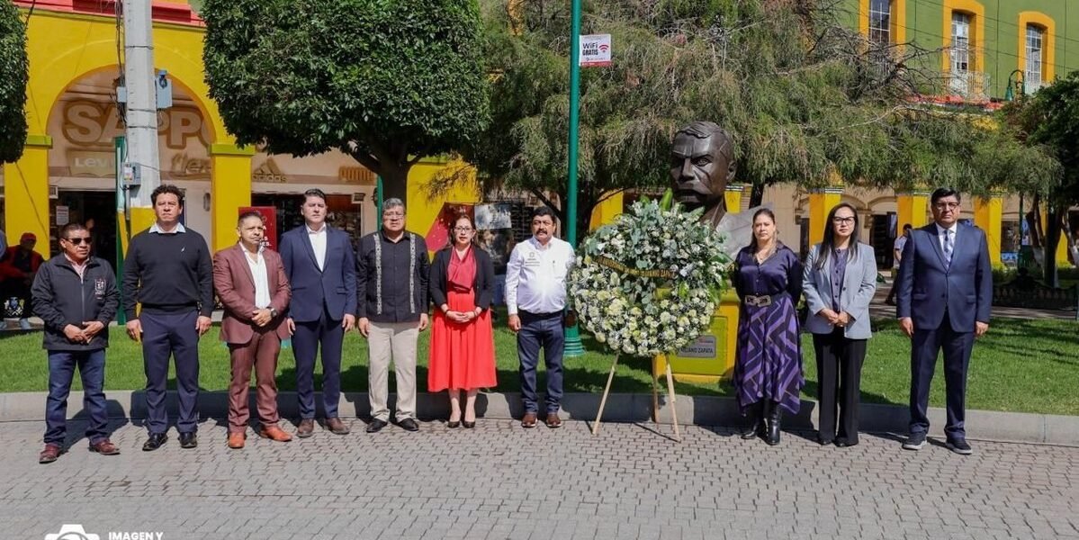 Texcoco rinde homenaje a Zapata con apoyos a talentos y reconocimientos agrarios