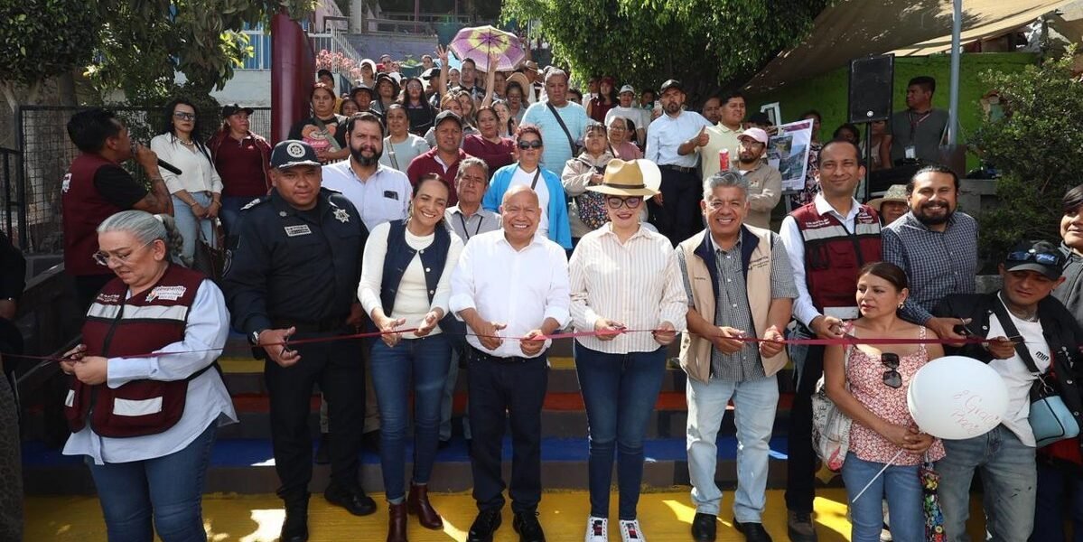 Tlalnepantla recupera espacios públicos con obras de infraestructura y seguridad