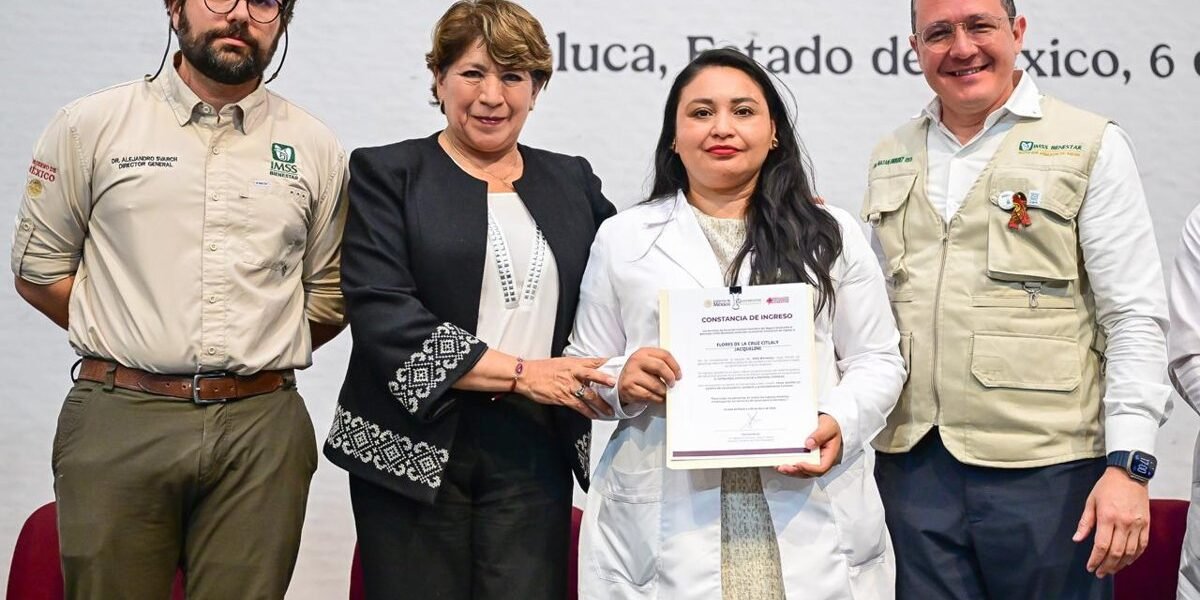 IMSS Bienestar incorpora 400 profesionales de salud en hospitales del Estado de México