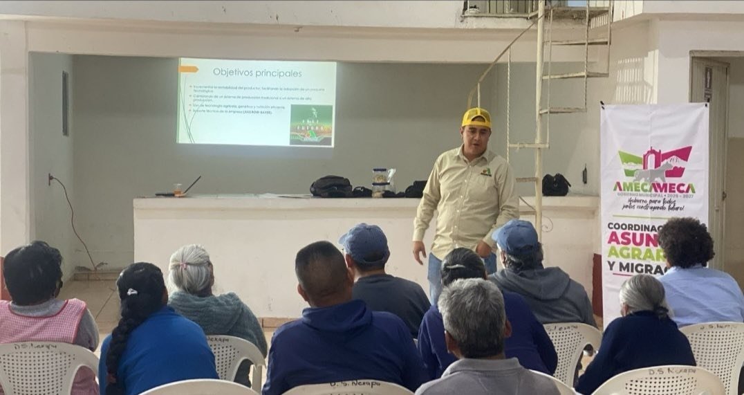 Amecameca fortalece a productores de maíz con capacitaciones gratuitas