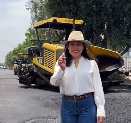 Avanzan trabajos de repavimentación en la Avenida Adolfo López Mateos de Chalco