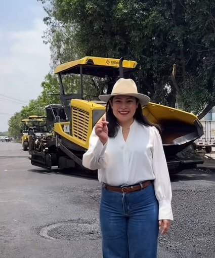 Avanzan trabajos de repavimentación en la Avenida Adolfo López Mateos de Chalco