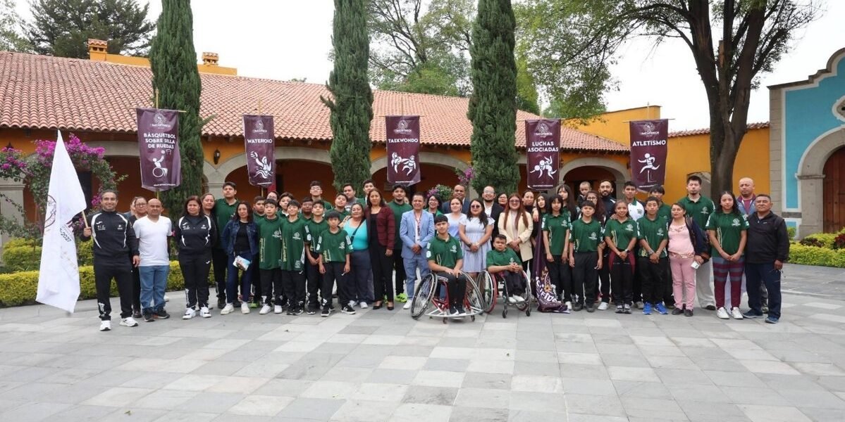 Chimalhuacán abandera a sus atletas para la Olimpiada Nacional CONADE 2026