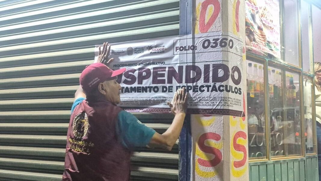 Chimalhuacán intensifica cierre de negocios irregulares de alcohol