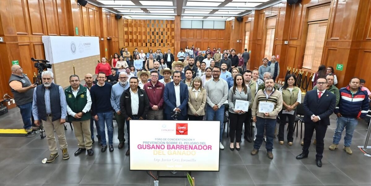 Estado de México refuerza medidas contra gusano barrenador con 38 casos activos
