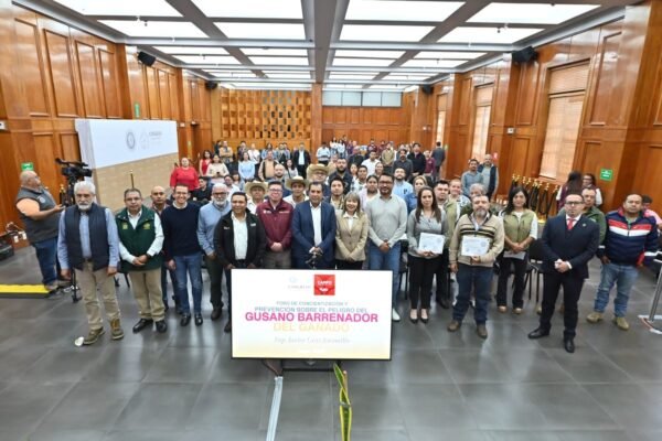 Estado de México refuerza medidas contra gusano barrenador con 38 casos activos