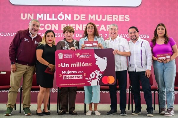 Programa Mujeres con Bienestar alcanza un millón de beneficiarias en Estado de México