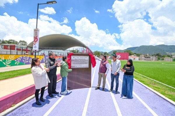 Joquicingo inaugura multideportivo renovado con inversión de 17 millones