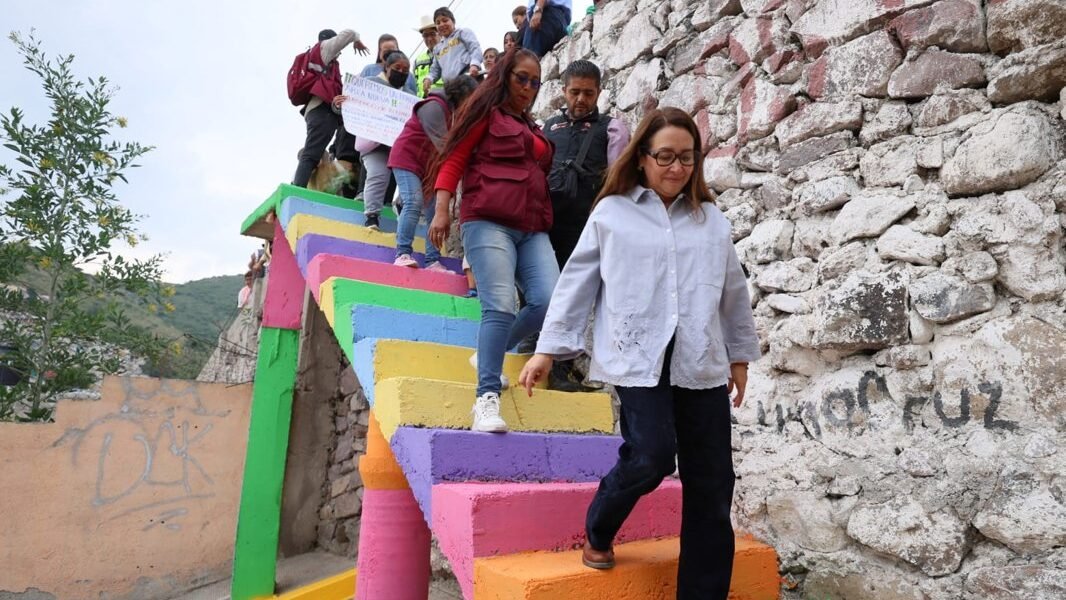 Ecatepec transforma la parte alta con obras de drenaje y pavimentación