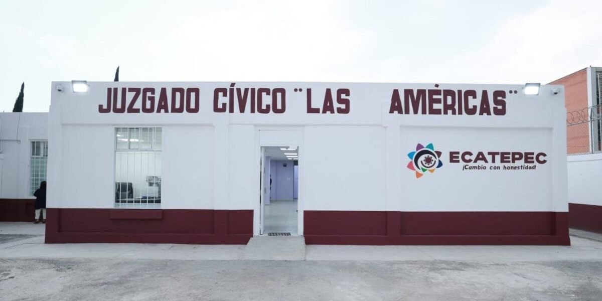 Ecatepec inaugura Centro de Justicia Cívica con espacios dignos tras era de abusos