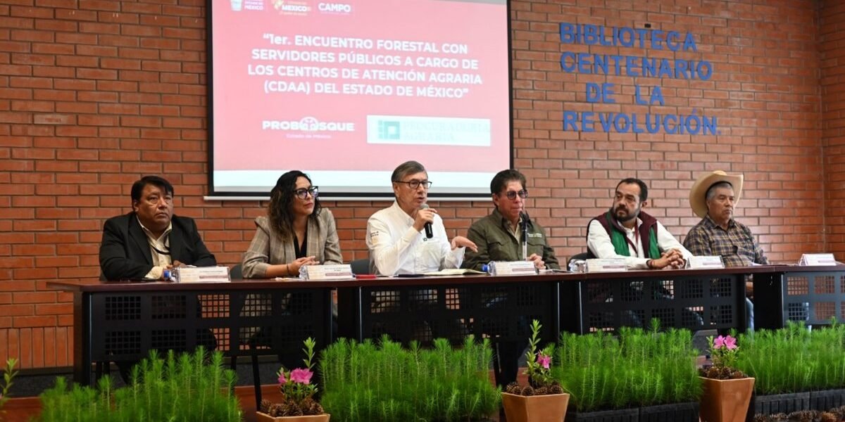 Estado de México alinea estrategia para proteger bosques contra tala ilegal y plagas