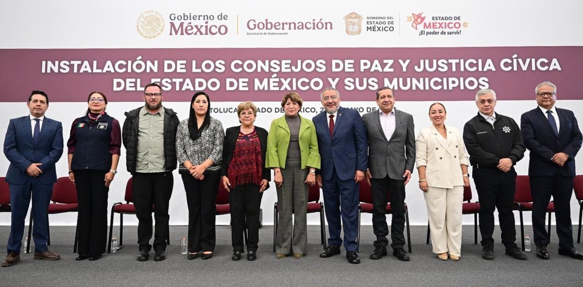 Estado de México instala 99 Consejos de Paz y Justicia Cívica
