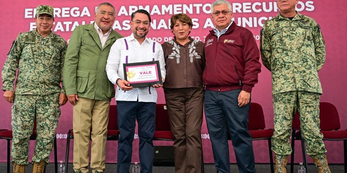 Estado de México invierte 92.4 mdp para equipar a policías municipales