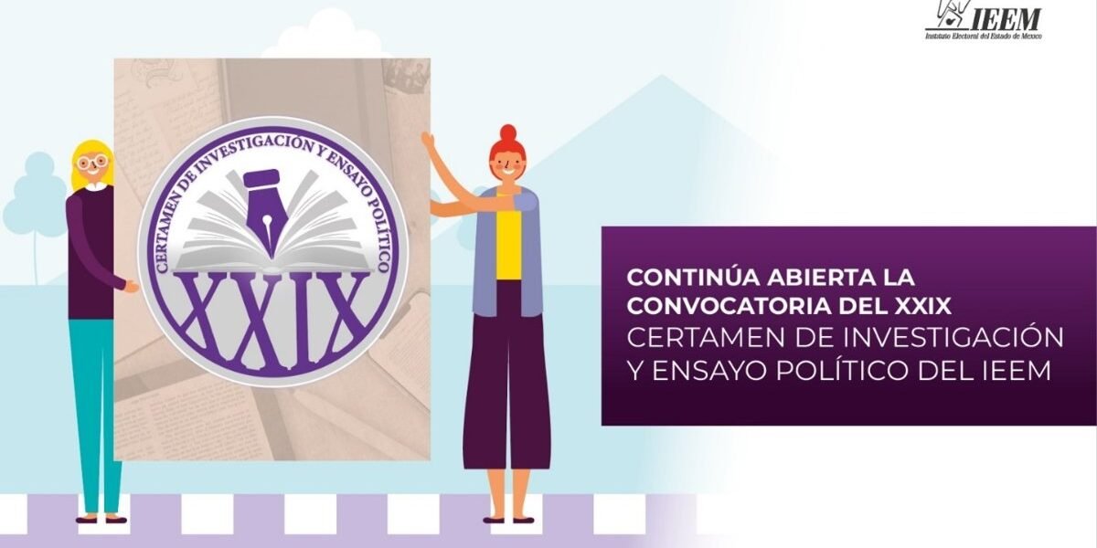 IEEM abre convocatoria del XXIX Certamen de Investigación y Ensayo Político