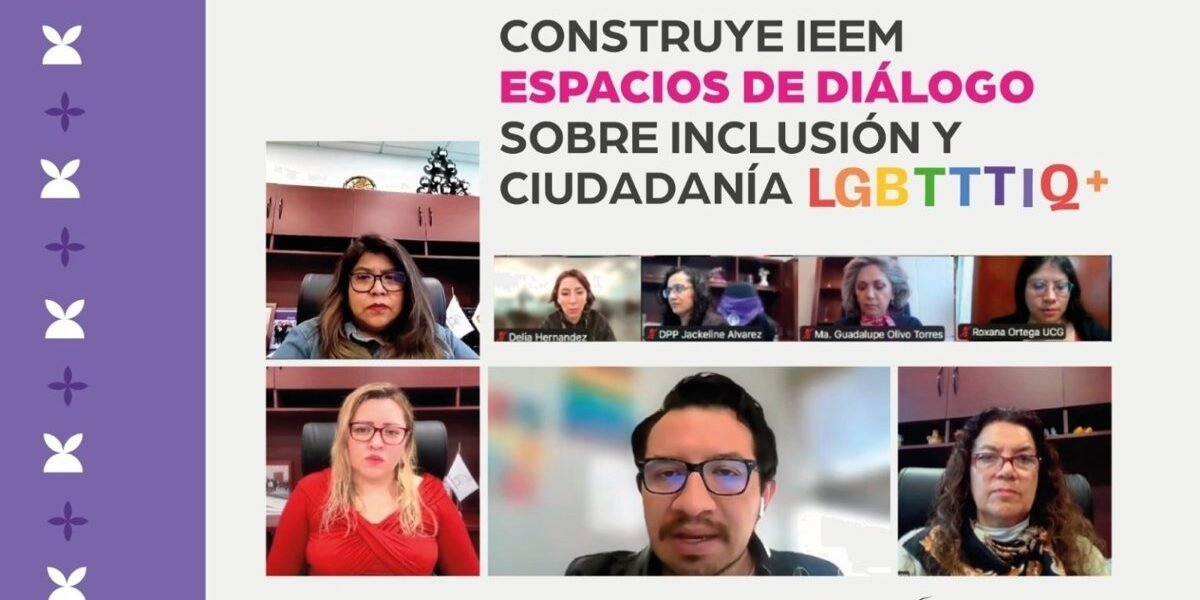 IEEM impulsa diálogo sobre derechos políticos de la población LGBTTTIQ+