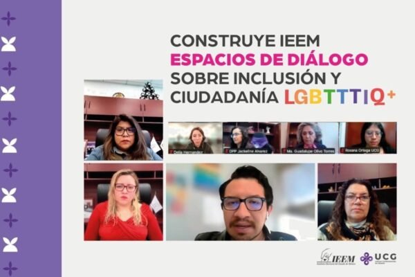 IEEM impulsa diálogo sobre derechos políticos de la población LGBTTTIQ+