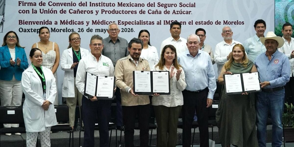 IMSS amplía cobertura de salud a trabajadores del campo cañero hasta 2027