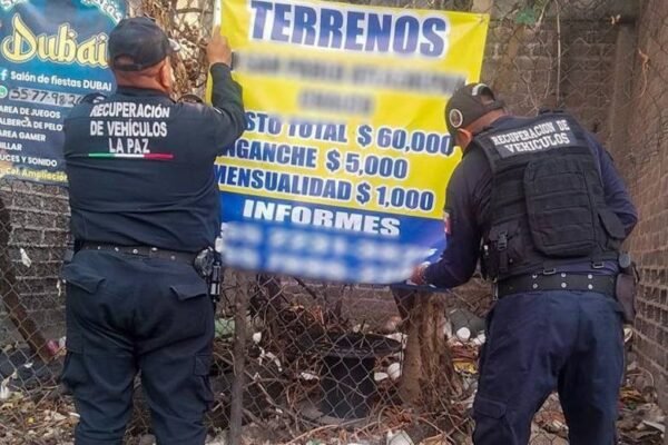 La Paz intensifica lucha contra fraccionadores ilegales de terrenos