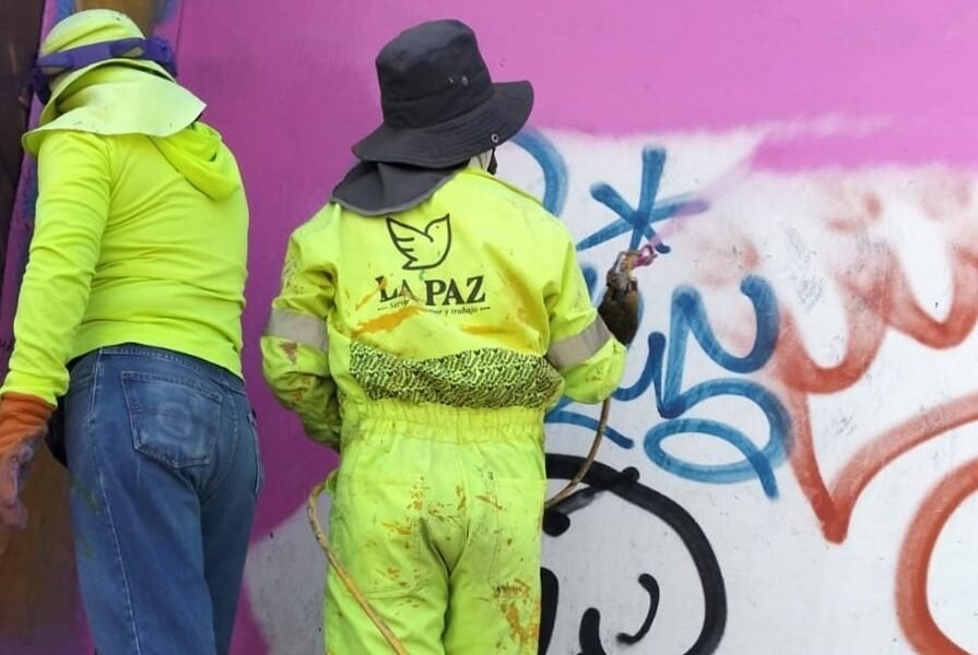 La Paz transforma 16 comunas con el programa Senderos de Paz