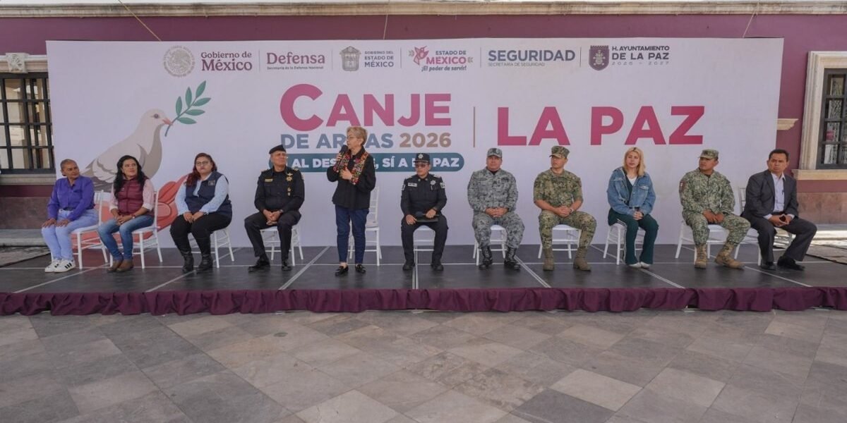 La Paz inicia programa de canje de armas 2026 para reducir violencia