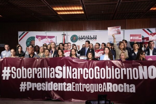 PAN anuncia juicio político contra Rubén Rocha por vínculos con crimen organizado