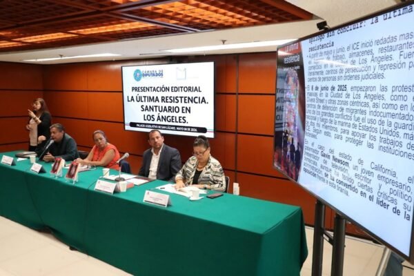 Presentan libro sobre el movimiento santuario en defensa de migrantes