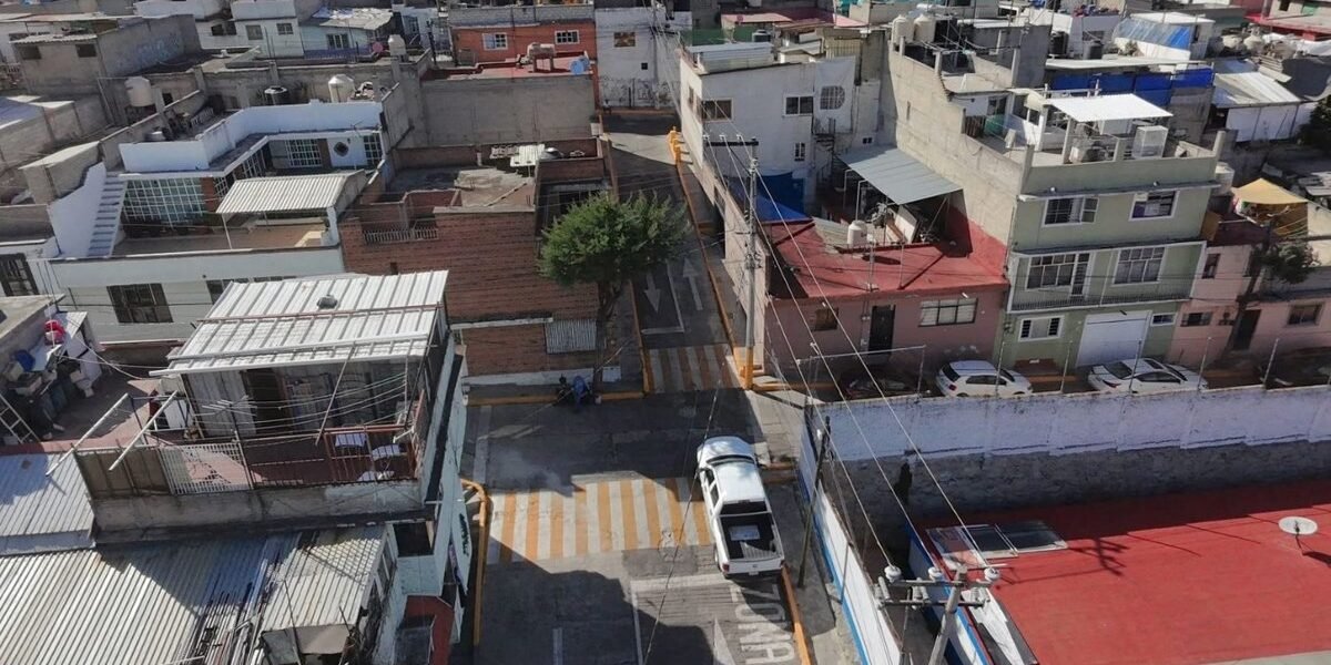 Naucalpan rehabilita calle Sigma Sur con inversión de un millón de pesos