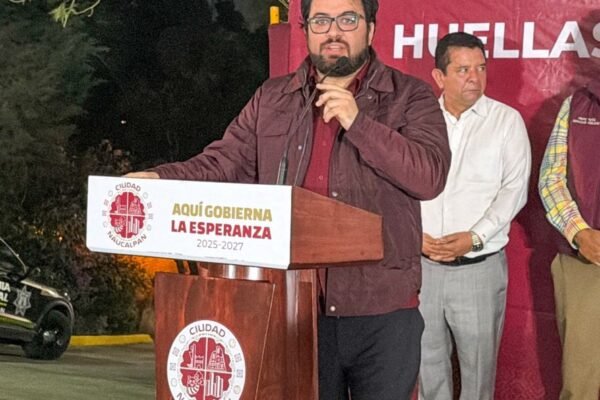 Naucalpan avanza en recuperación de espacios públicos con obras en San José de los Leones