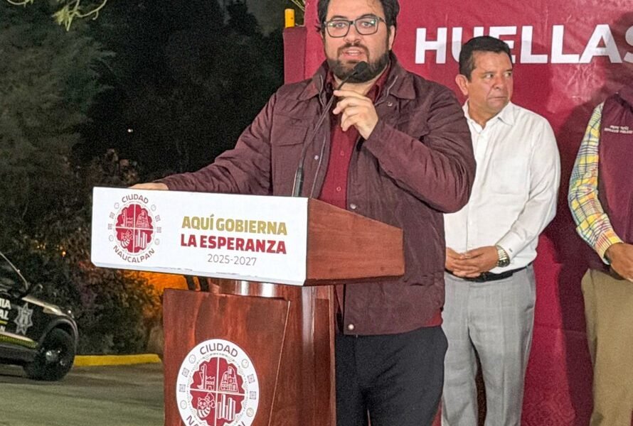 Naucalpan avanza en recuperación de espacios públicos con obras en San José de los Leones