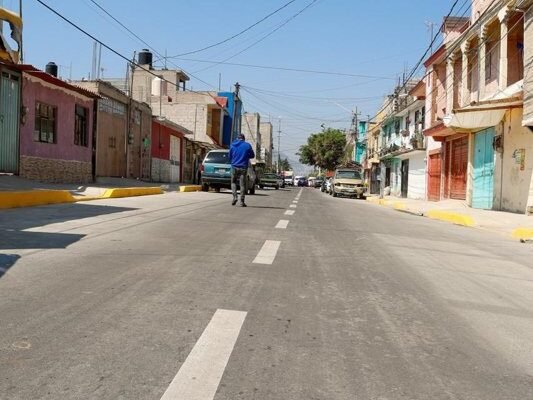 Nezahualcóyotl avanza en rehabilitación de calles con entrega de Calle 19