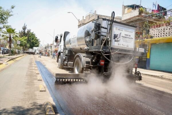 Avenida Tepozanes: Nezahualcóyotl rehabilita 18 mil metros cuadrados