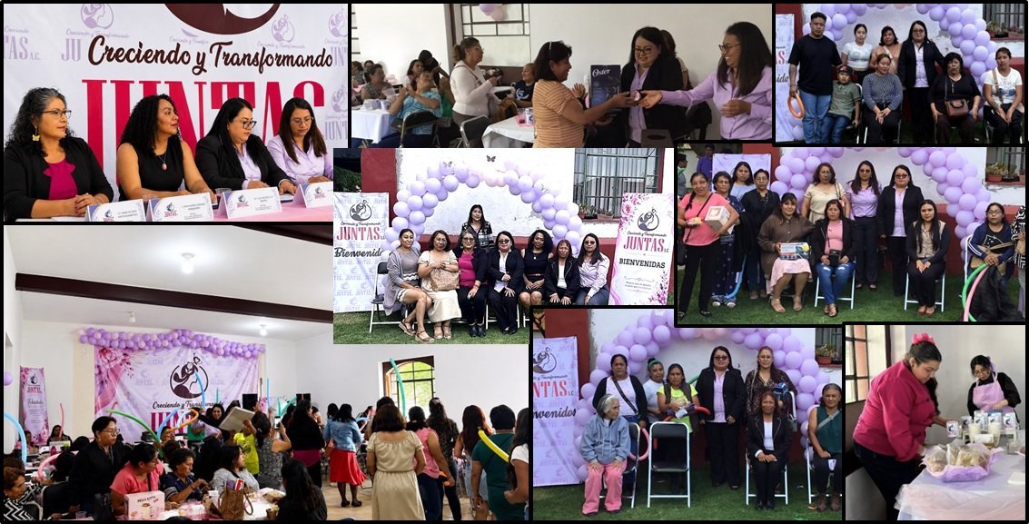 Crecimiento y Transformando Juntas reconoce a mujeres líderes en Chalco