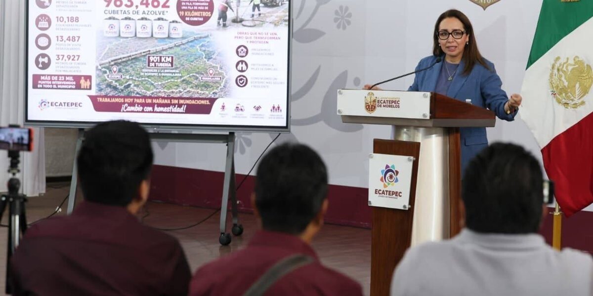 Ecatepec invierte 533 millones en drenaje para prevenir inundaciones