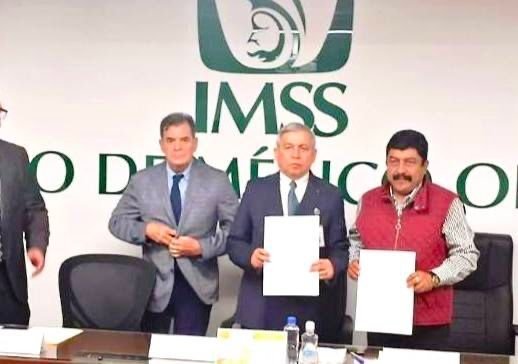 Texcoco dona predio al IMSS para construir guardería municipal