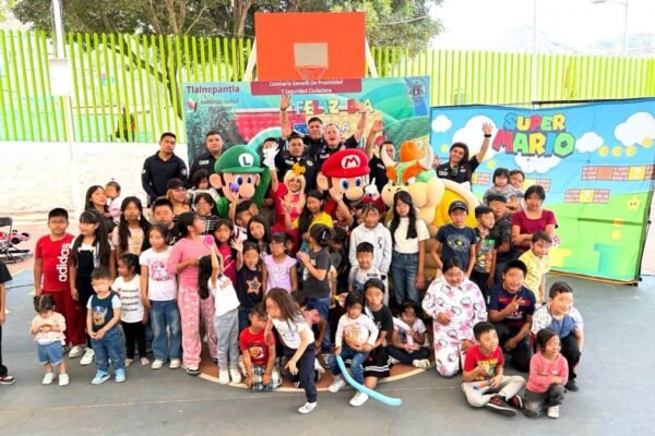 Tlalnepantla celebra el Día de la Niña y el Niño con juegos, sonrisas y cercanía