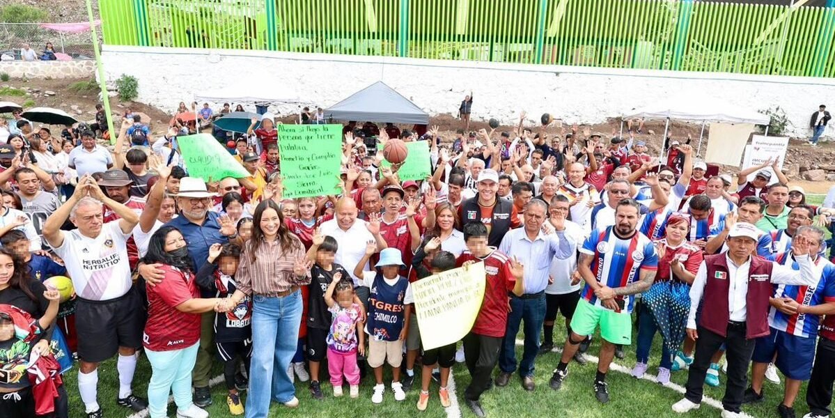 Tlalnepantla rehabilita el Deportivo Amazitlali y recupera espacios para la juventud